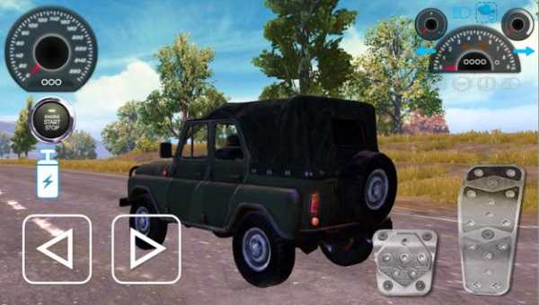 Old Uaz Jeep Driving Simulator screenshot 4