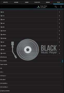 Black Music Player screenshot 3