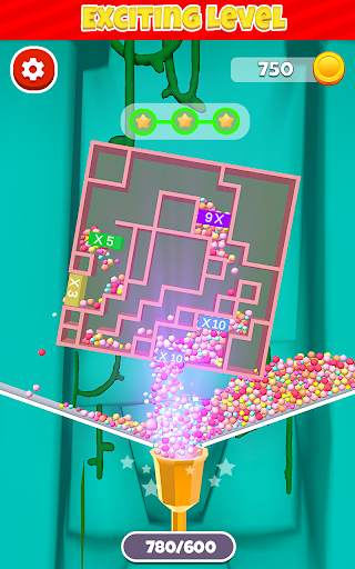 Roda Puzzle Labirin Multi Bola screenshot 17