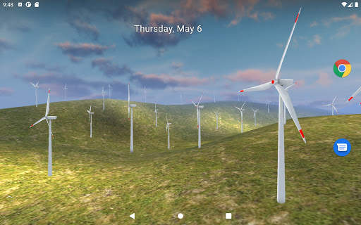 Wind Turbines 3D Live Wallpaper screenshot 4