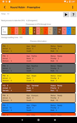 OS Algorithm Simulator screenshot 6