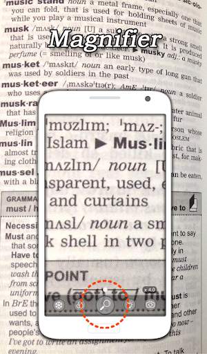 Magnifier (Flashlight, Mirror) screenshot 1