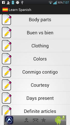 Spanish Exercise screenshot 6