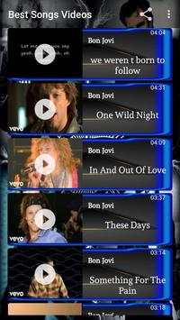 BON JOVI ~ The Best Video & Music MP3 Offline screenshot 17