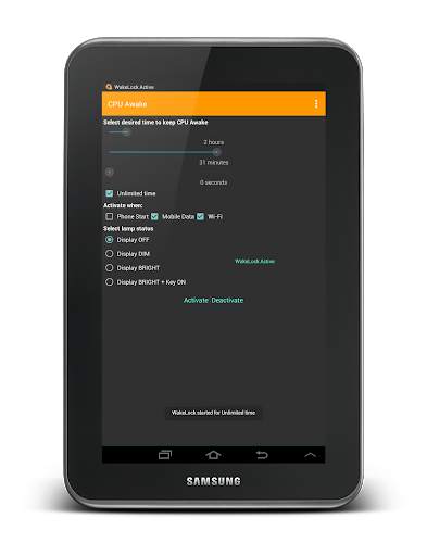Wake Lock - CPU Awake screenshot 5