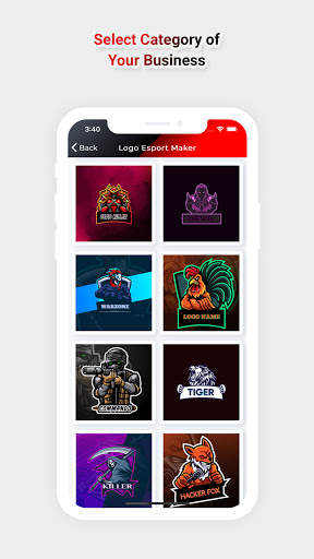 Logo Esport Maker : Create Gaming Logo Maker screenshot 4