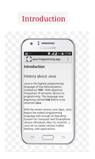 Java Programming app screenshot 1