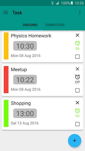 Schedule screenshot 3
