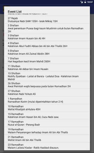 Hari Besar Islam   Notifikasi скриншот 2
