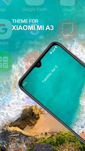 Theme For Xiaomi Mi A3 Launcher 2020 screenshot 1