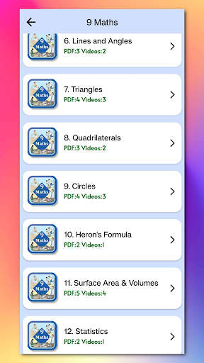 Class 9 Maths Solution 2023-24 screenshot 27