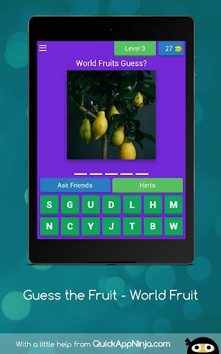 Guess the Fruit - World Fruit screenshot 11