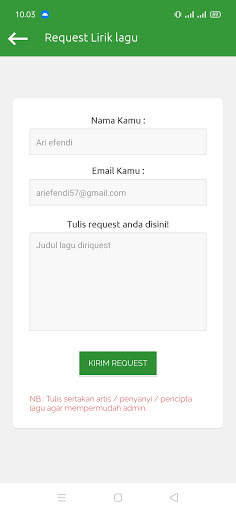 Lirik lagu Pro screenshot 5