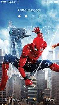 Spider-Man Home Coming Lock Screen screenshot 1