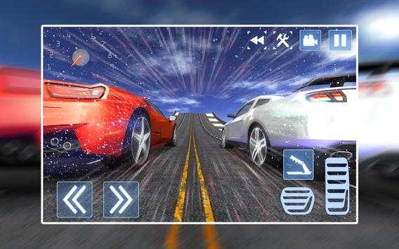 Skydiving Car Racer-Impossible Car Stunts Games 3D screenshot 5