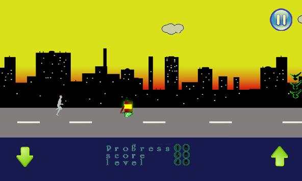 Stickman Run 2 D Radioactive screenshot 3
