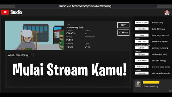 Streamer Simulator INDONESIA! screenshot 3