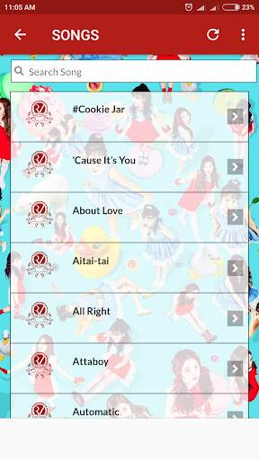 Red Velvet Lyrics (Offline) screenshot 4