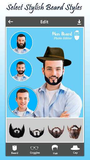 Men Beard Photo Editor Boy Hai screenshot 1