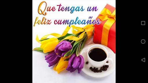 Feliz Cumpleaños Con Flores screenshot 19