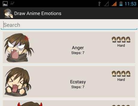 How to Draw Anime Emotions скриншот 10