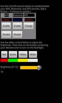 Battery Saver Flashlight screenshot 1