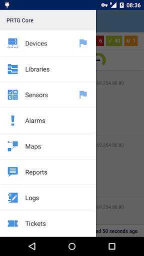 PRTG for Android screenshot 1