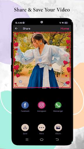 Adob Video Status Maker of Photos with Music screenshot 7