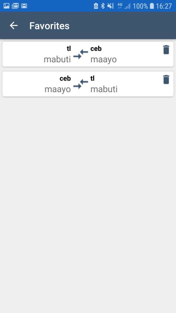 Cebuano Tagalog Translator скриншот 3