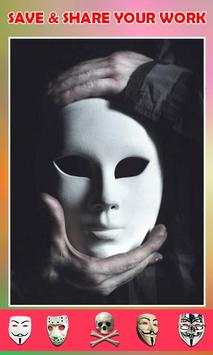 Anonymous Mask on Face camera Photo Editor screenshot 4