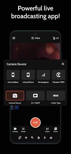 Omnistream Live Video Creator screenshot 1