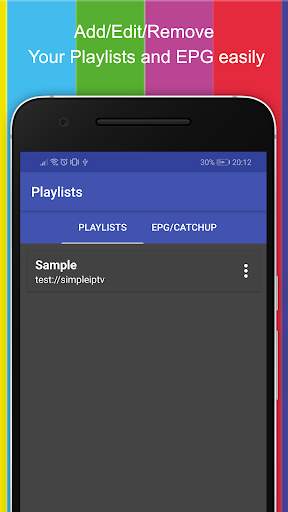 Simple IPTV Player screenshot 1