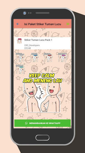 Stiker Tuman Lucu Terbaru screenshot 6