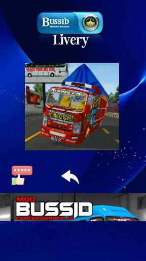 Mod Bussid Canter Minimalis screenshot 7