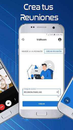 VidRoom-Video Calls & Meetings screenshot 2