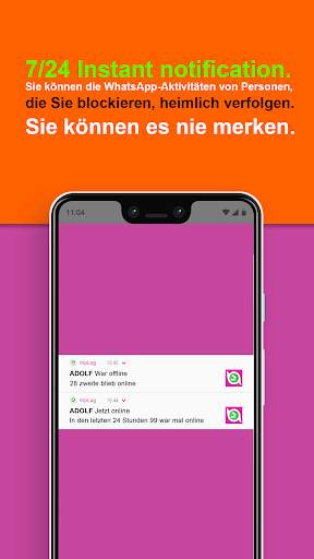 Analyse der App-Nutzung: Tracker für WhatsApp screenshot 5