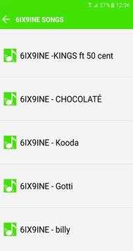 All Songs 6IX9INE screenshot 3