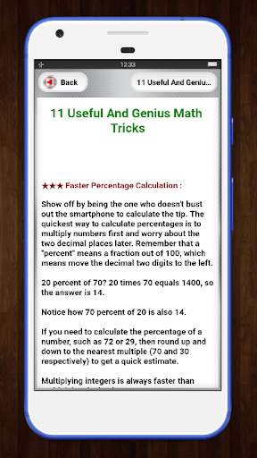 Math Tricks Of All Competitive Exams App screenshot 5