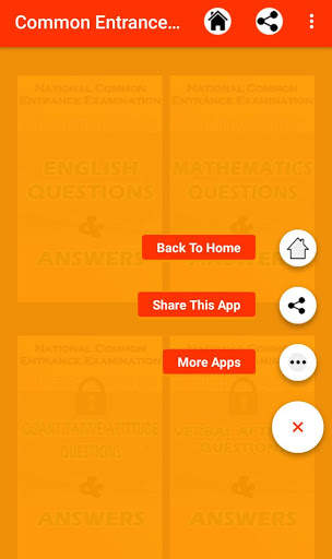National Common Entrance Exam Practice (Offline) screenshot 2