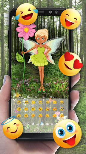 Magical Forest Keyboard Theme screenshot 3