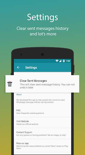 WA Direct Chat -Never Save Num screenshot 4