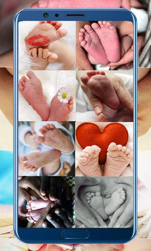 Baby Feet HD Wallpaper screenshot 1
