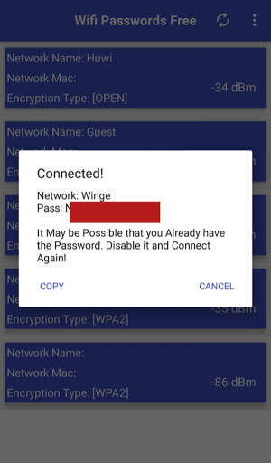 Wifi Passwords Free 2021 screenshot 3