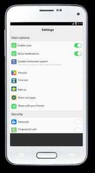 Fingerprint LockScreen IOS screenshot 1