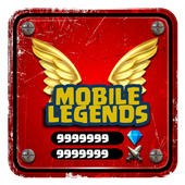 Hack Unlimited Mobile Legends Diamond - App Prank! icon