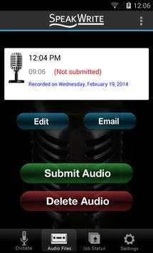 SpeakWrite Recorder screenshot 3