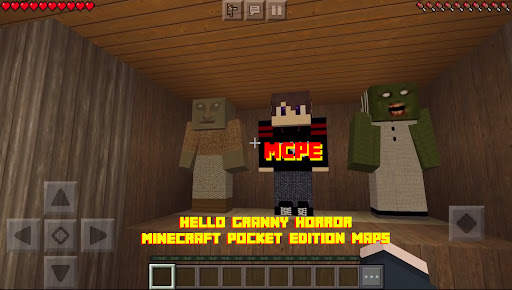 Skin hello granny horor MCPE screenshot 2
