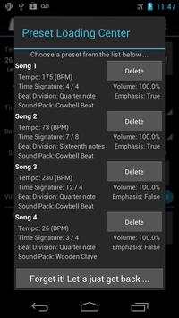 Mobile Metronome screenshot 3