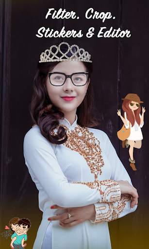 Crown Photo Ediot - Wear Flower Tiara screenshot 5
