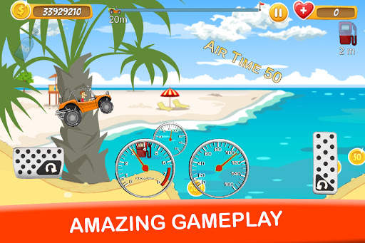 Nitro Racing - Offroad Hill Climb Adventure 1 تصوير الشاشة